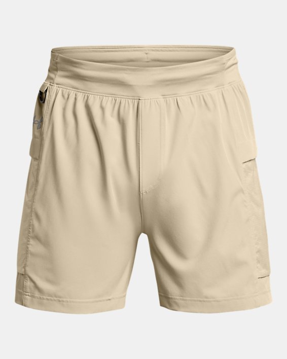 Men's UA Launch Trail 5" Shorts in Brown image number 5